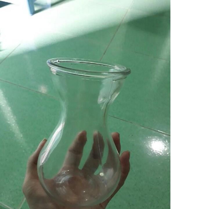 COMBO 5 LY Thủy Tinh Uống Sinh Tố Miệng Loe 350ml