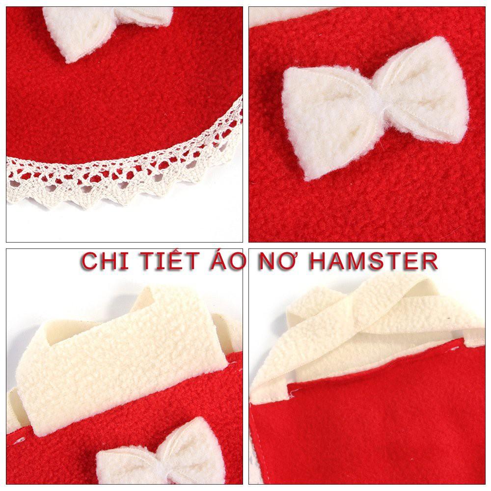Áo nơ trắng cho hamster đủ màu sắc kute phụ kiện cho hamster