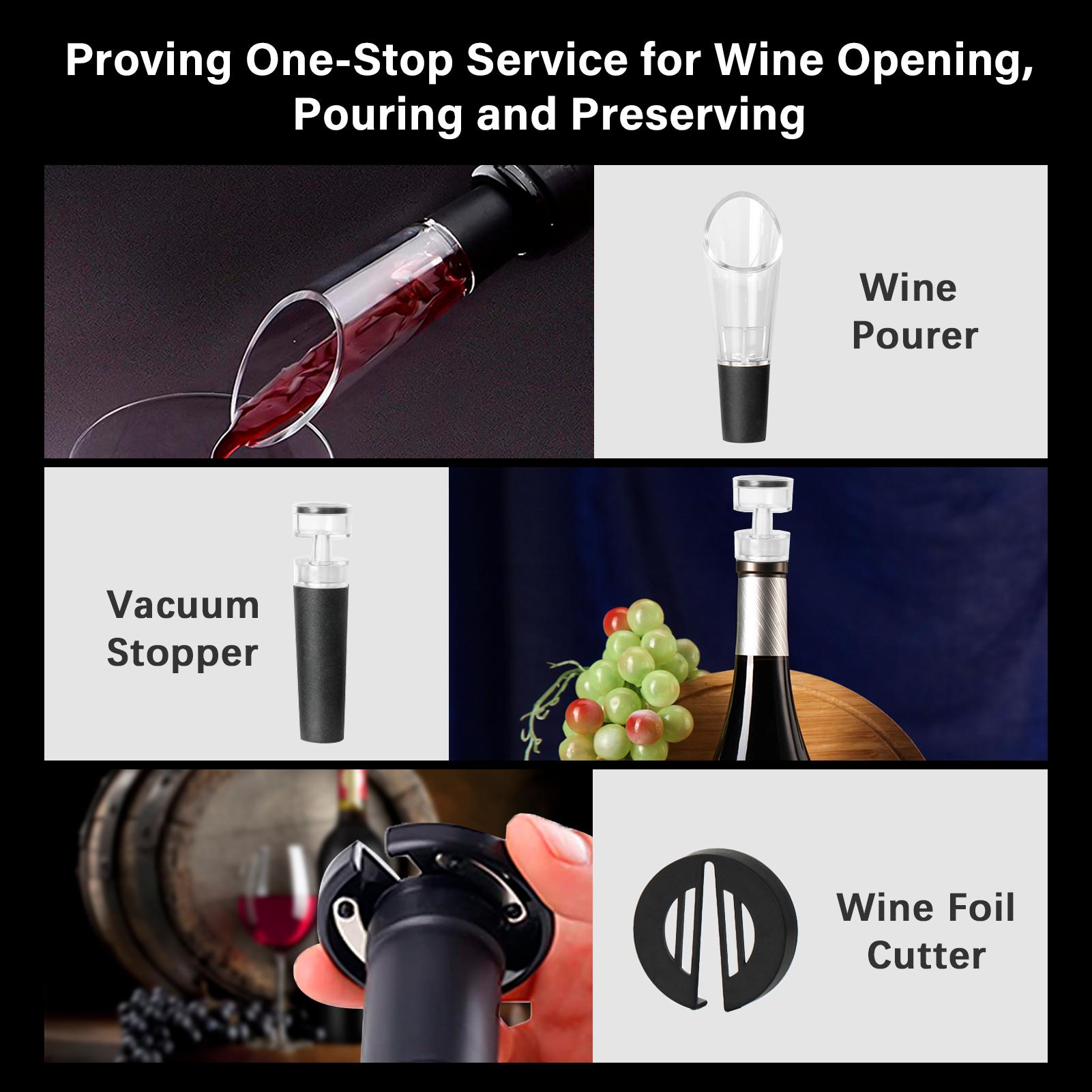 Dụng cụ khui nút chai rượu vang SW-WG20 mở tự động nút xóc điện