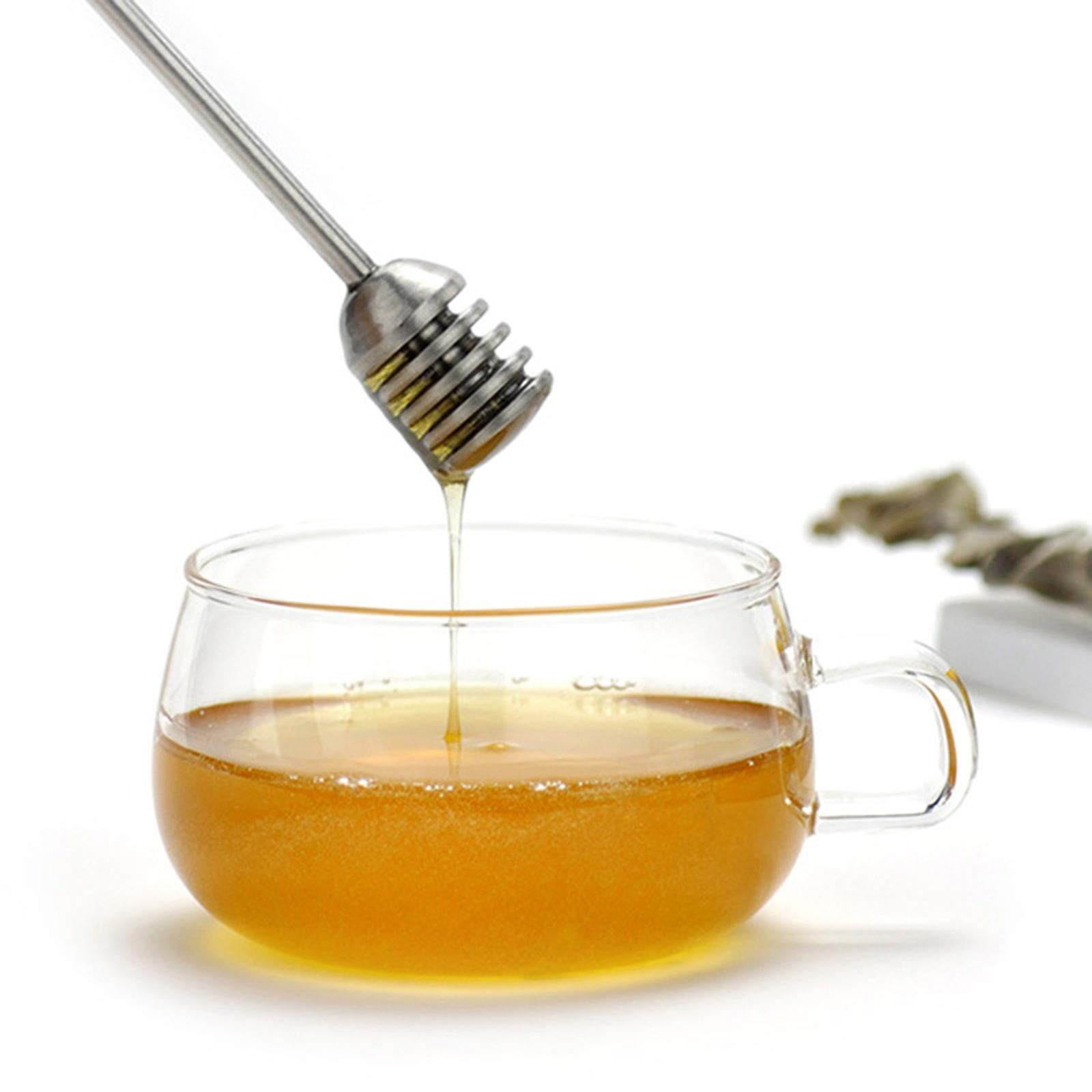 Mixing Spoon Reusable Long Handle Bending Rod honey spoons for Espresso