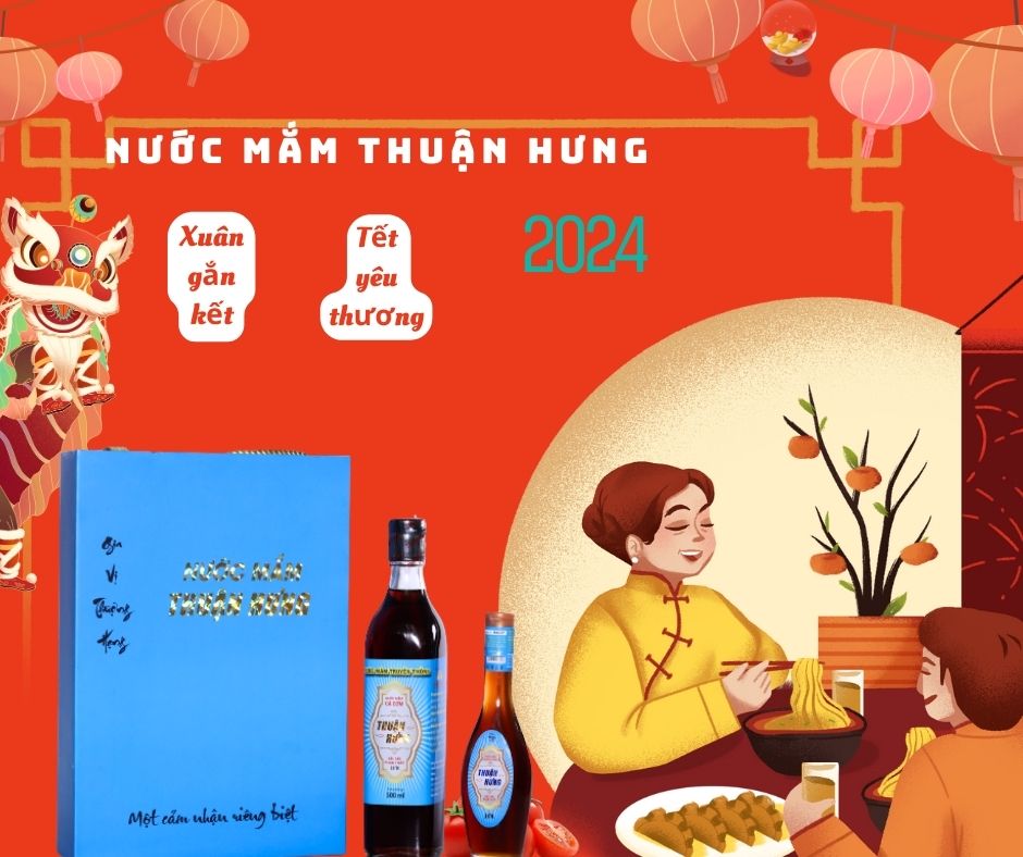 HỘP QUÀ NƯỚC MẮM THUẬN HƯNG 35 ĐỘ ĐẠM
