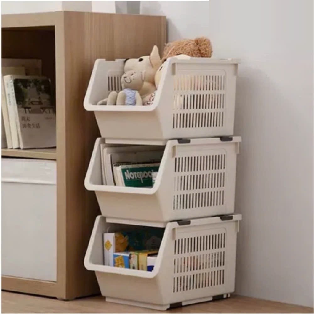 kệ để đồ nhựa Việt Nhật cao cấp 5569 , kệ đựng đồ gấp gọn xếp tầng nhựa Việt Nhật