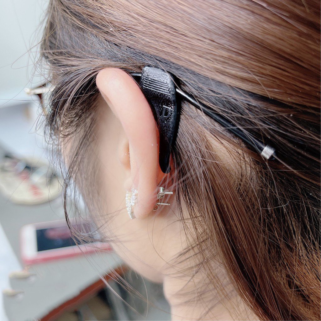 Bộ gài tai chống rơi kính bằng silicon đeo siêu êm cực đẹp PK2