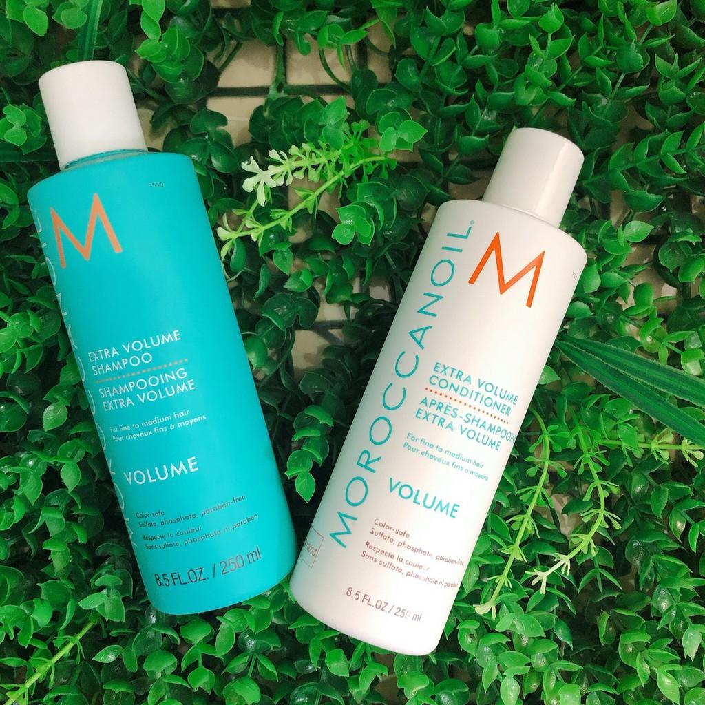 Moroccanoil Extra Volume shampoo Conditioner 250mlx2 - Bộ dầu gội xả tăng phồng tóc Israel