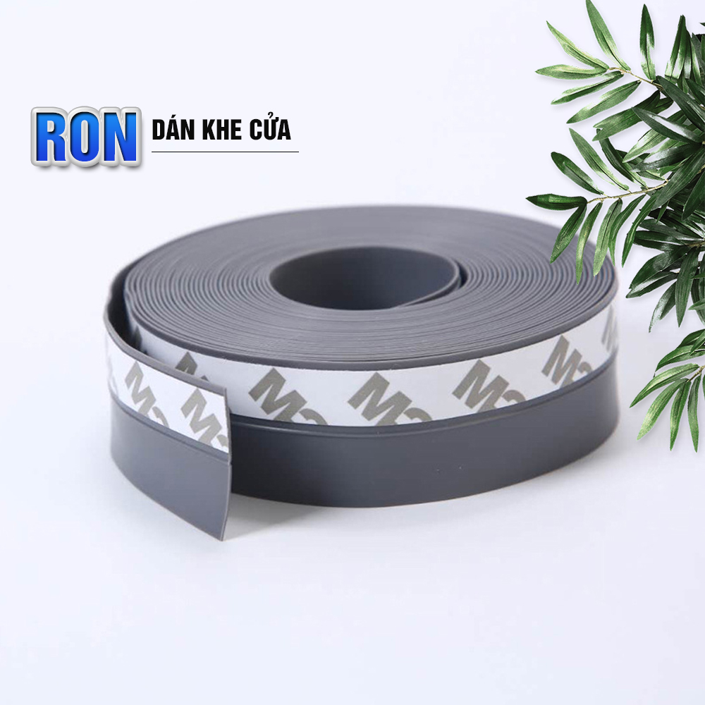 Ron dán che khe cửa ngăn chặn ô nhiễm, dán chân cửa chống gió lùa, chống bụi, ngăn chống côn trùng Dan House Model: New TR153 - Hàng Chính Hãng