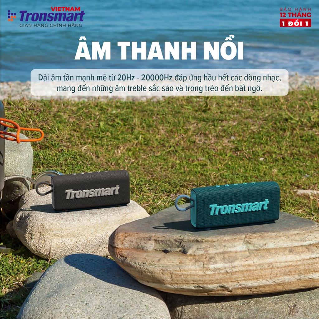 Loa Bluetooth Tronsmart Trip Chống nước IPX7 Thời lượng pin 20 giờ, tích hợp Micro - Hàng chính hãng