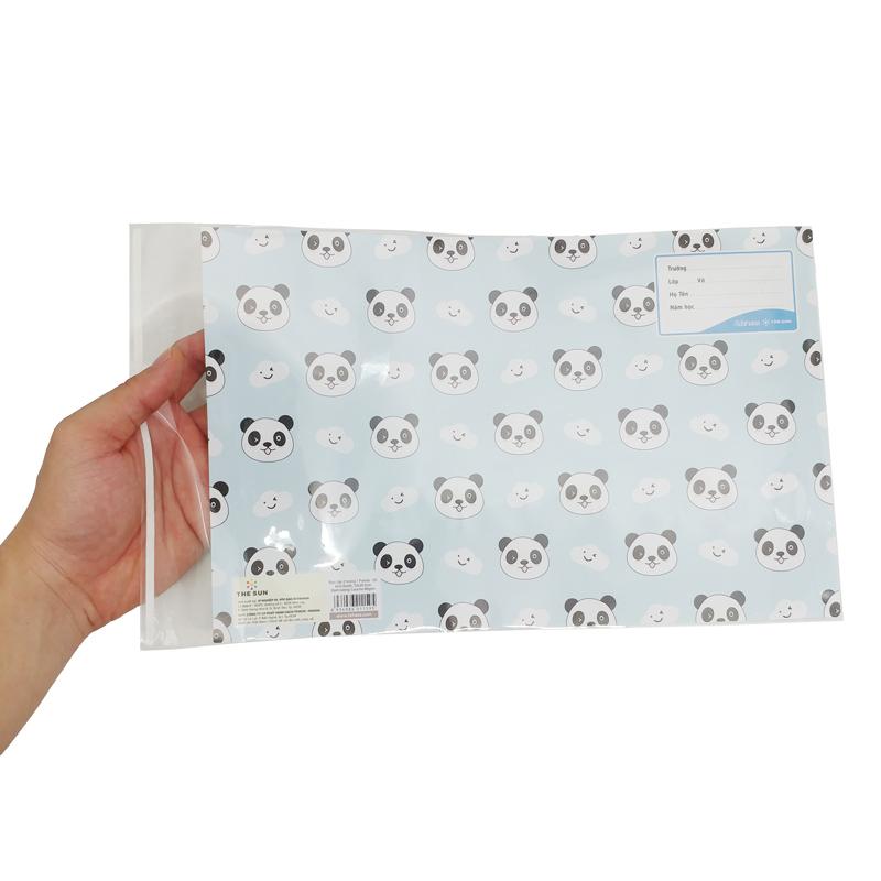 Bao Tập 2 Trong 1 Bìa Kiếng Panda - The Sun 05 (5 Tờ/Xấp)