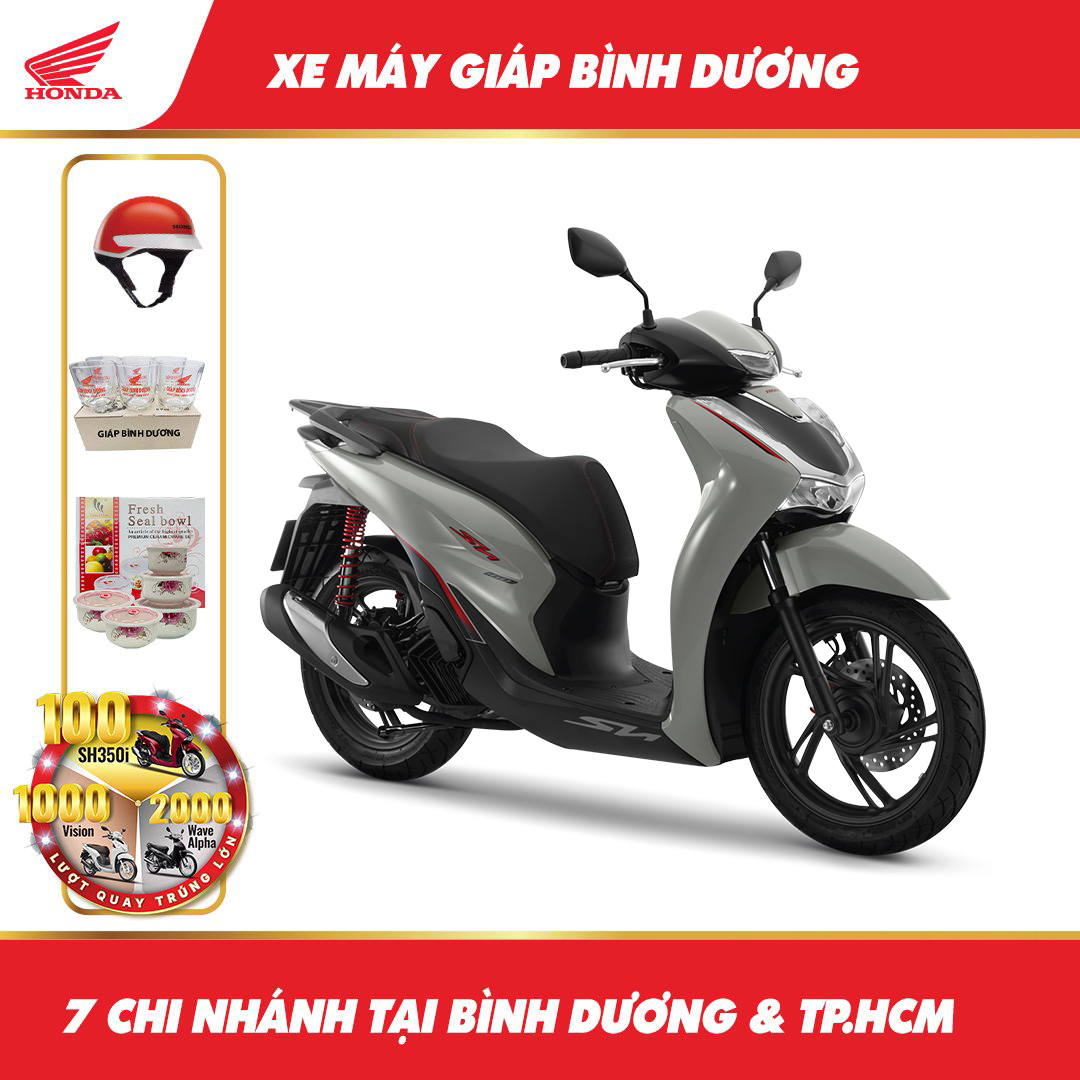 Xe máy Honda SH 160 2024 phiên bản Thể thao phanh ABS