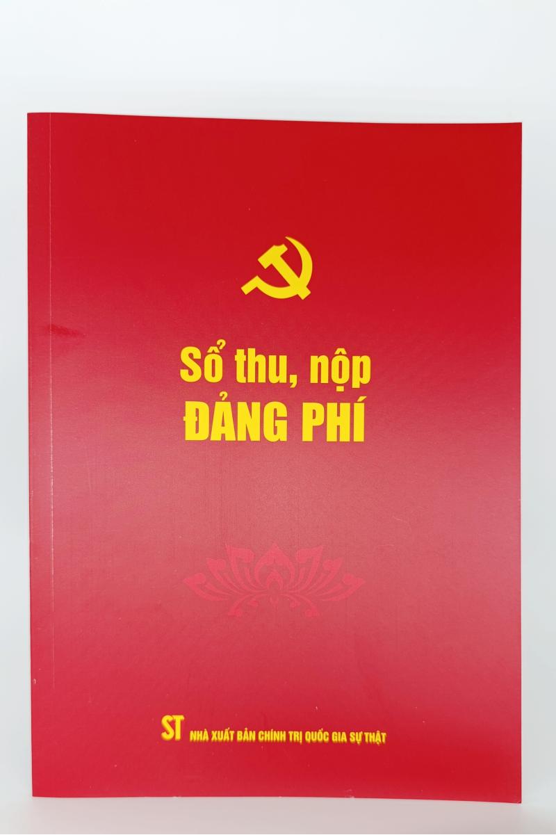 Sổ thu, nộp đảng phí