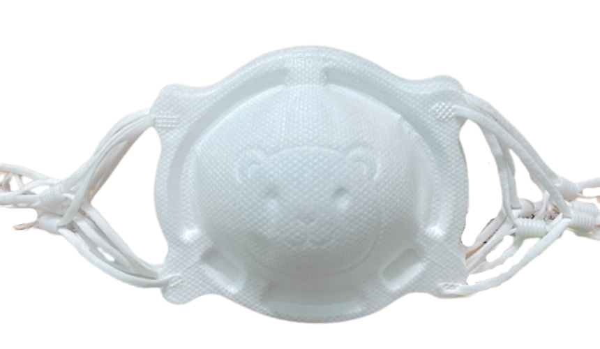 Khẩu Trang Y Tế Trẻ Em Bisou Baby Họa Tiết Gấu Dorico