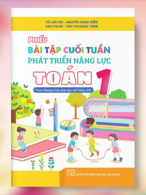 Sách - Phiếu bài tập cuối tuần phát triển năng lực Toán 1 - cánh diều - Theo chương trình phổ thông 2018
