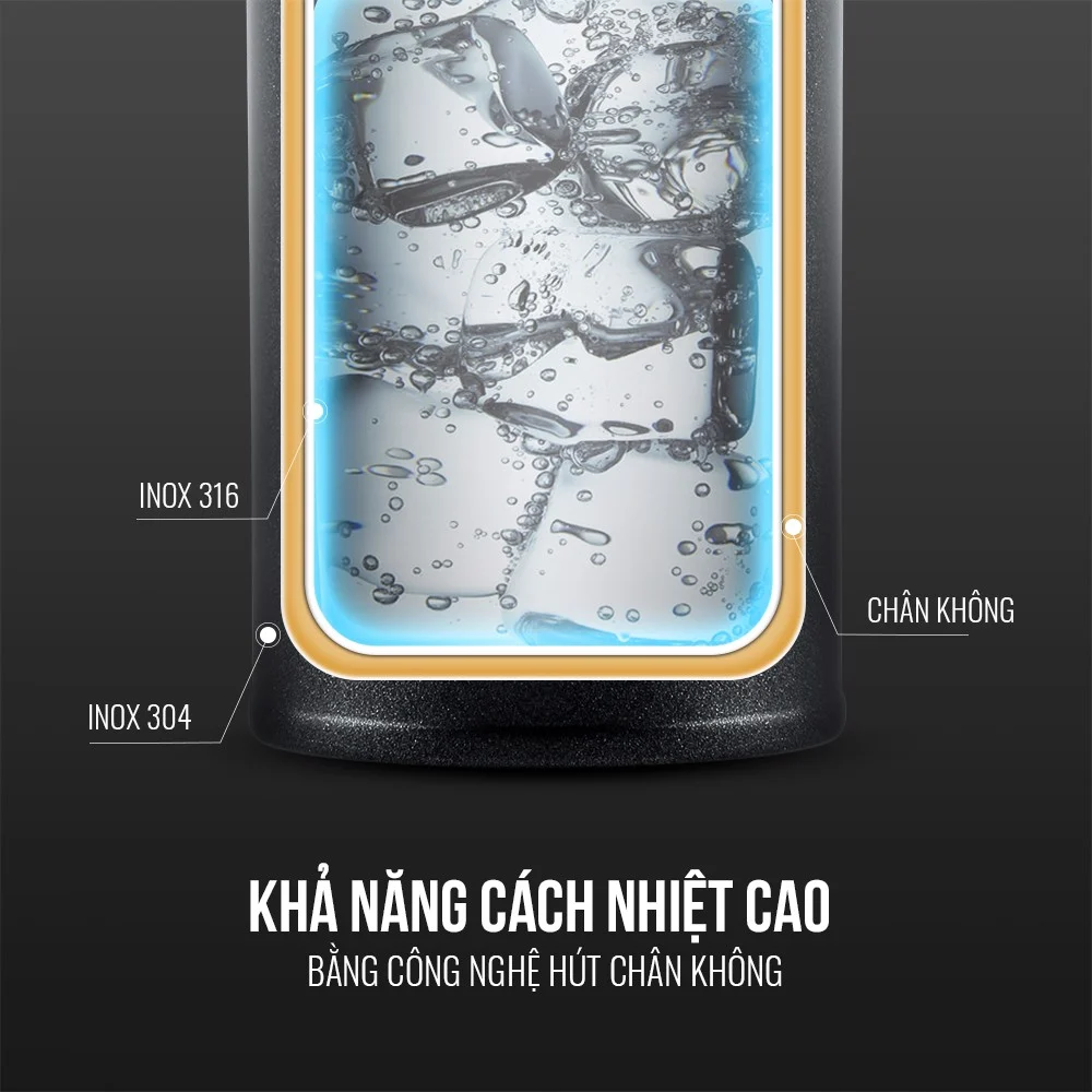 Bình Giữ Nhiệt Inox 316 Elmich EL3685OL - 450ml