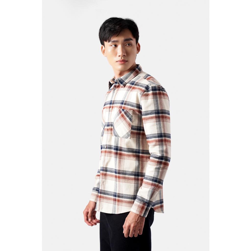 ÁO SƠ MI NAM FLANNEL CARO NHIỀU MÀU . REGULAR - 10F22SHL029 | LASTORE MENSWEAR