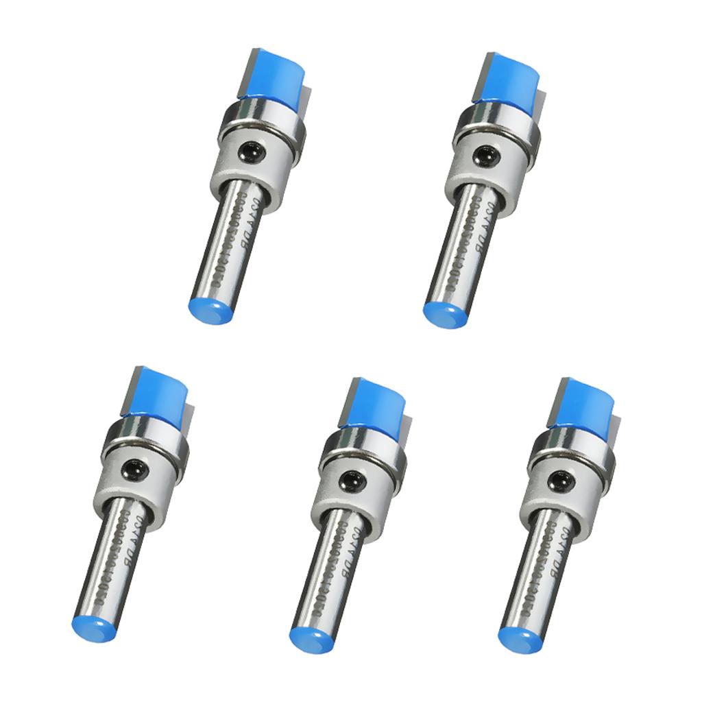 5x Router Bit 1/4 inch Shank Bearing Mortise Template Flush Trim Cutter Tool
