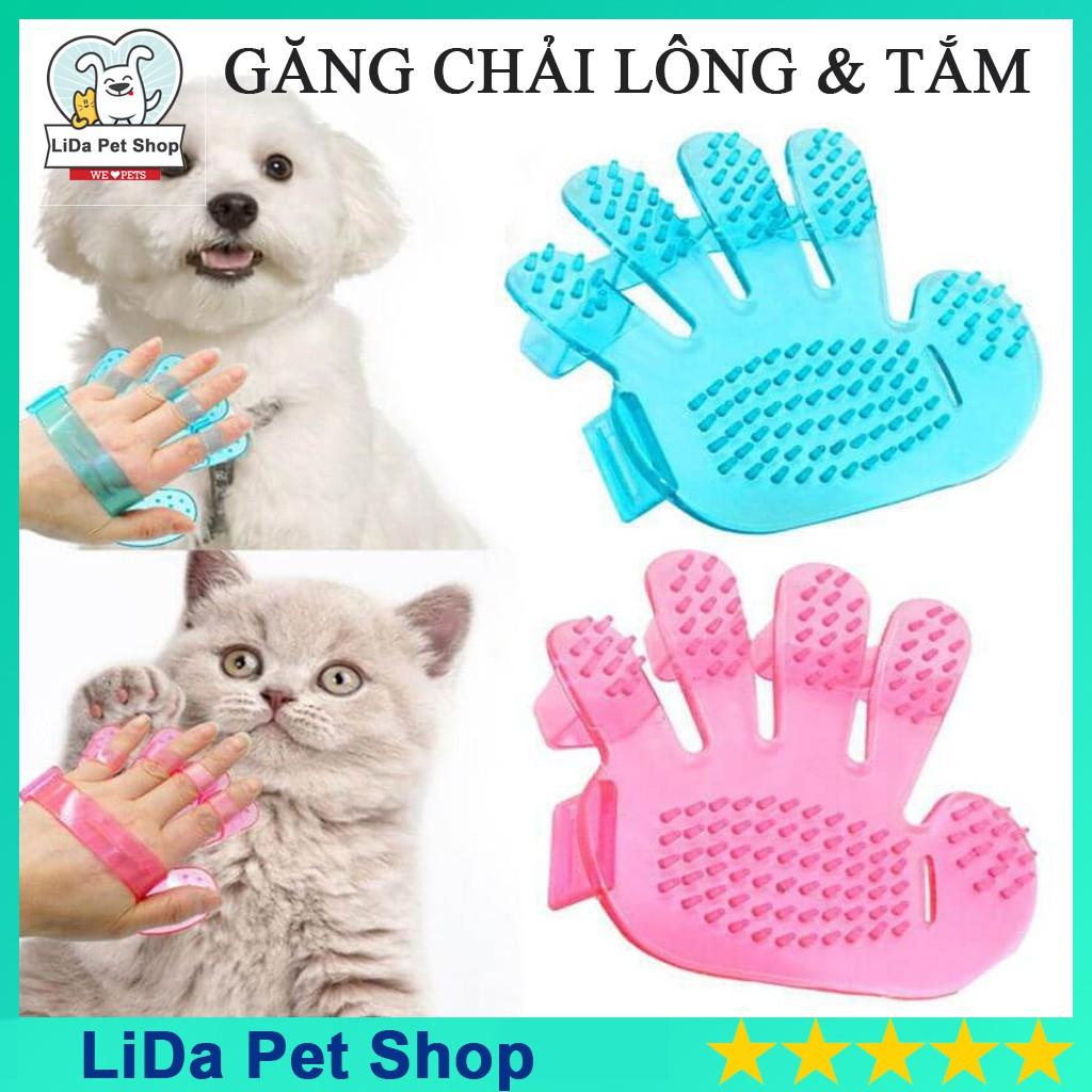 1 chiếc Găng tay tắm chó mèo bằng nhựa dẻo găng tay mát xa cho thú cưng