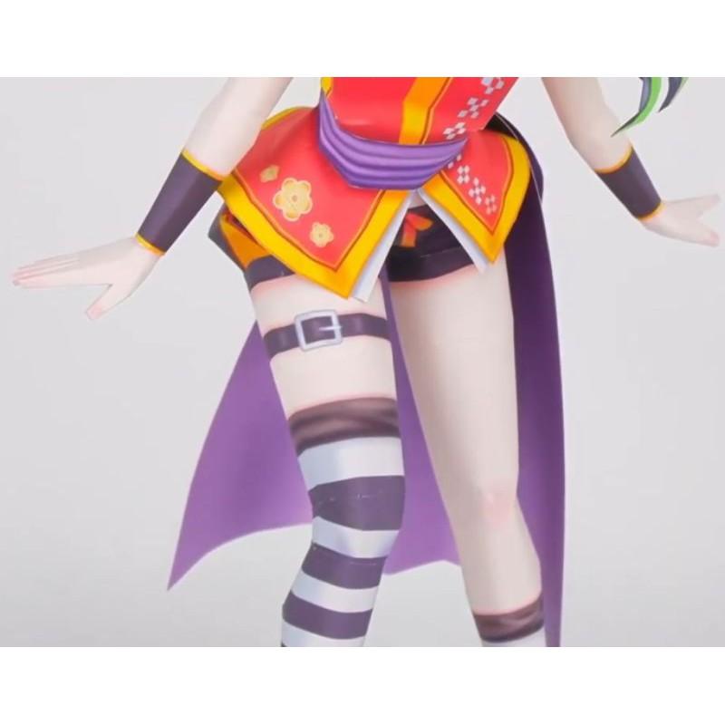 Mô hình giấy anime girl Anime Virtual idol VTuber Ui Nema