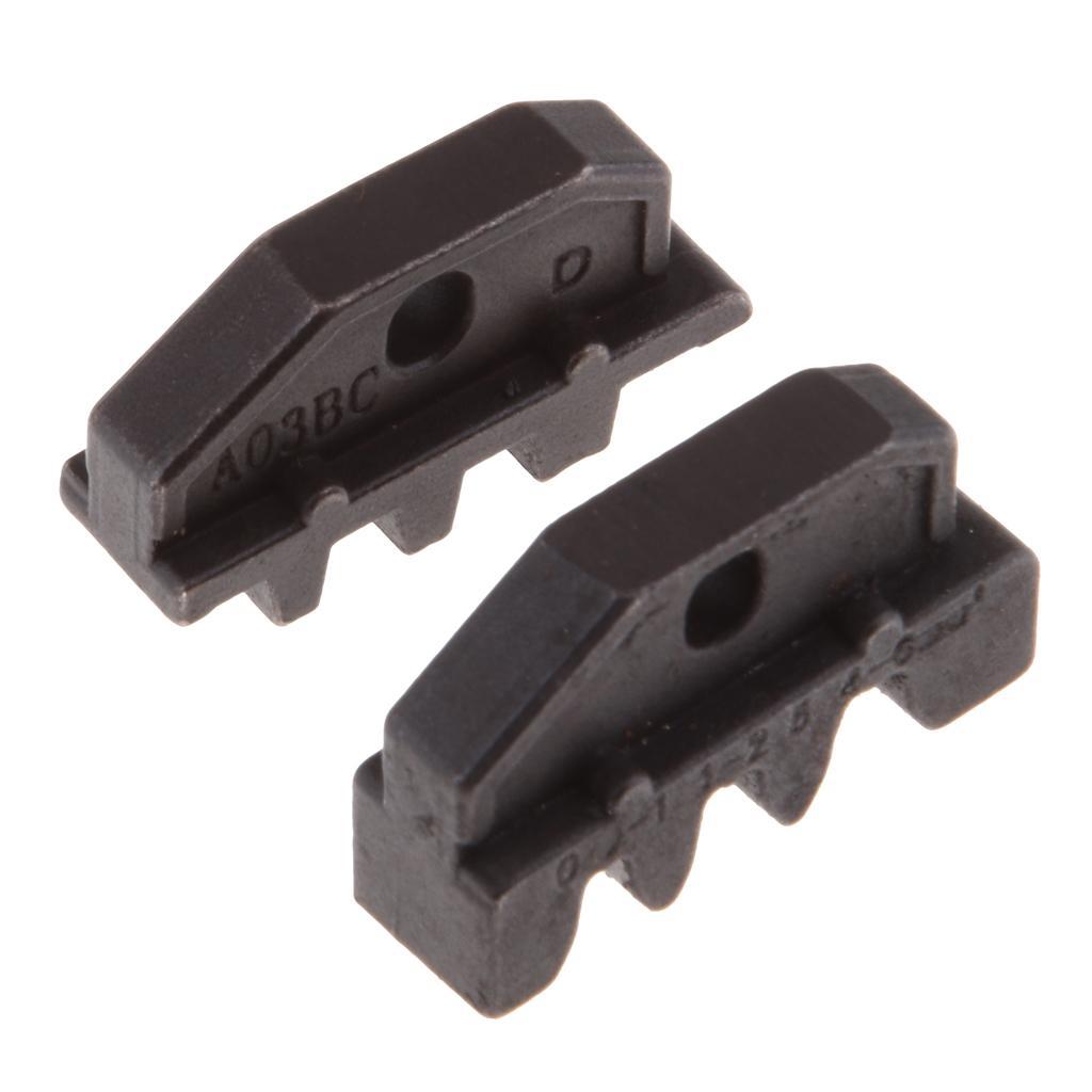 4x Interchangeable Die Set Pliers Attachment Jaws For Crimping Tools