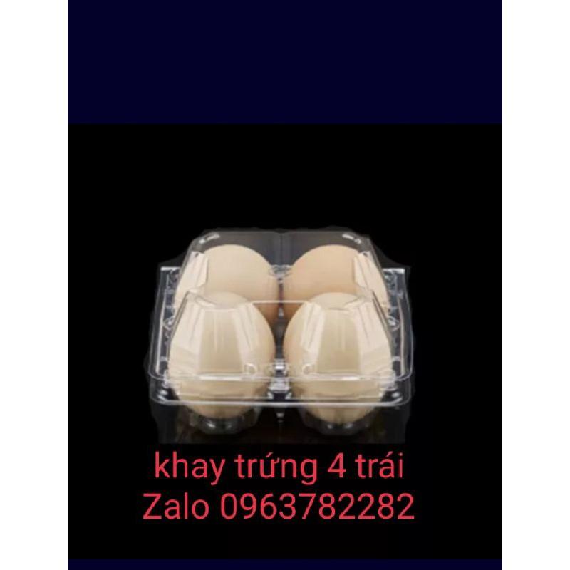 100 khay trứng 4 trái