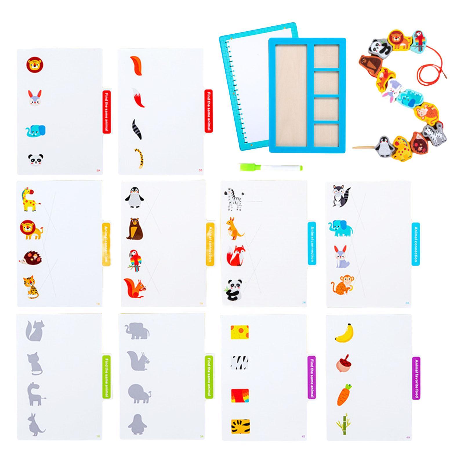 Memory Game with Blocks Wooden Matching Game for Game