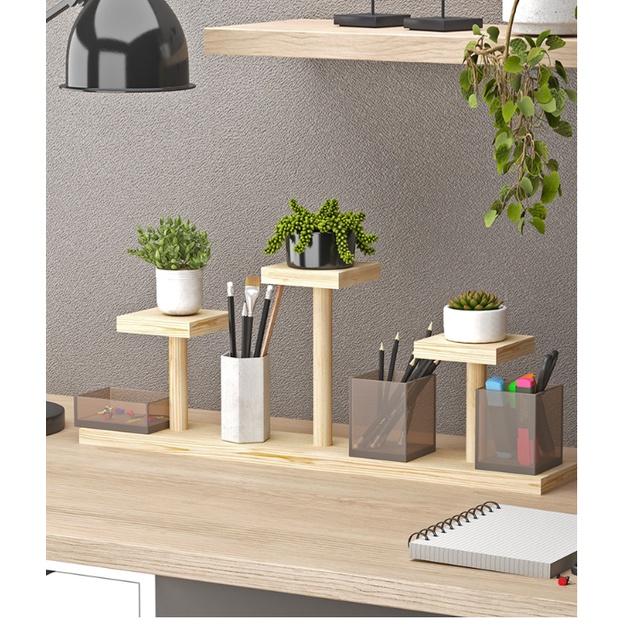 Kệ Để Bàn Hoa Giá Đỡ Đứng kệ để cây cảnh mini đồ lưu niệm trên bàn sang trọng gỗ tự nhiên nhiều kích thước
