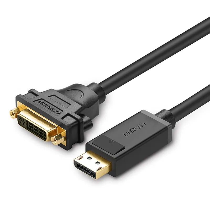 Ugreen UG2040520405TK 15CM màu Đen Cáp chuyển đổi DP sang DVI 24 + 5 Hỗ trợ độ phân giải FULL HD - HÀNG CHÍNH HÃNG