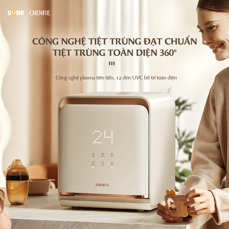 Máy tiệt trùng sữa Oidire ODI02A Hàng chính hãng
