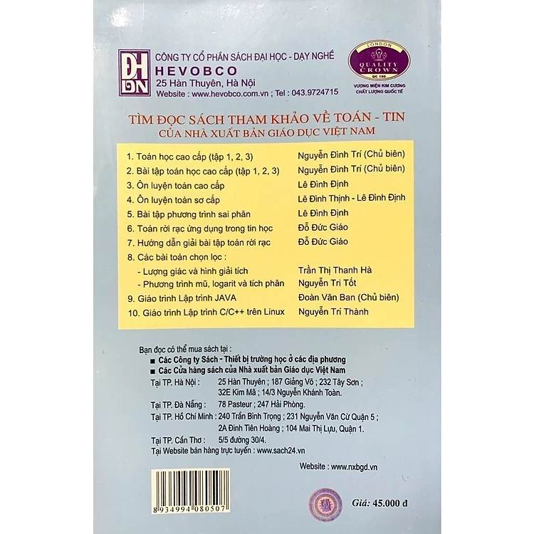 Sách - Ôn Luyện Toán Sơ Cấp - Tập 2: Lượng giác, Hình Học, Tích Phân, Tổ Hợp, Xác Xuất Và Số Phức (DN)