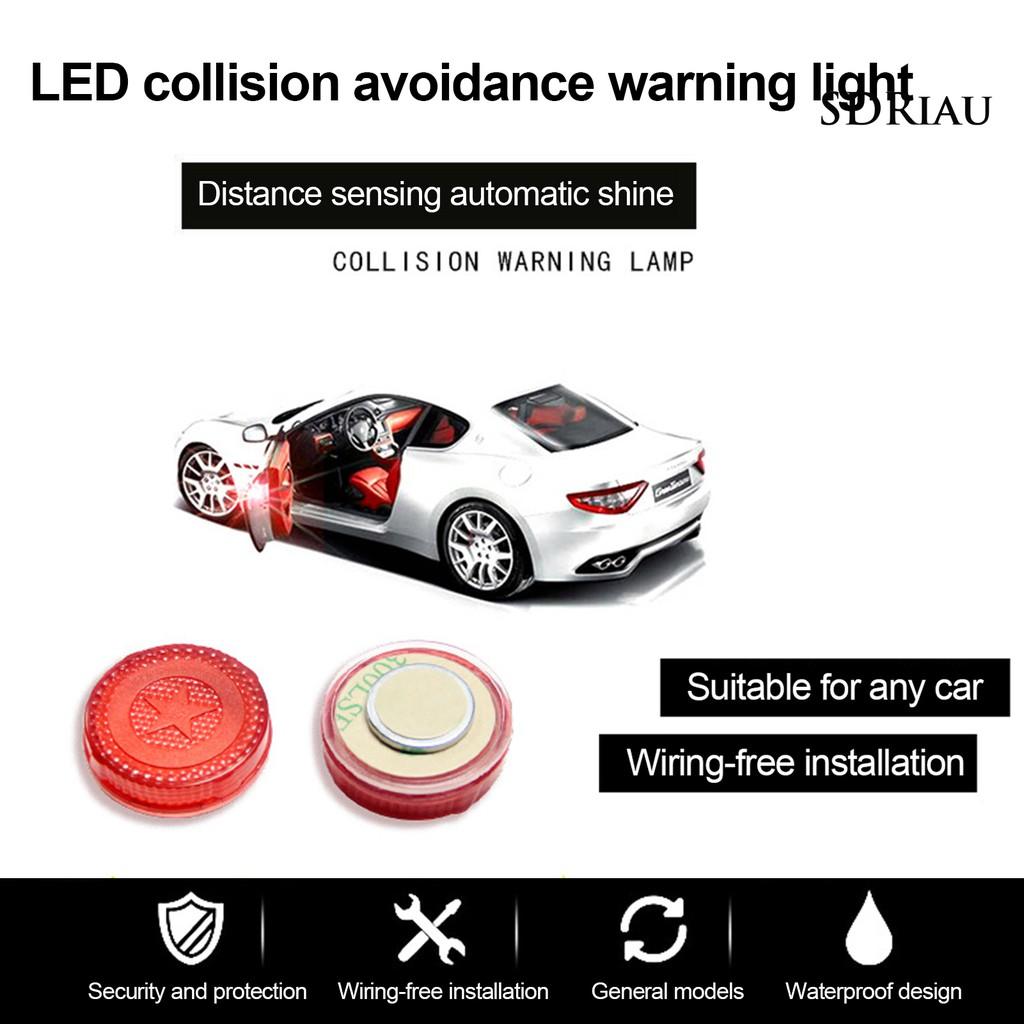 Bộ 2 Đèn Led Cảnh Báo Chống Va Chạm Cho Cửa Xe Hơi 5smd