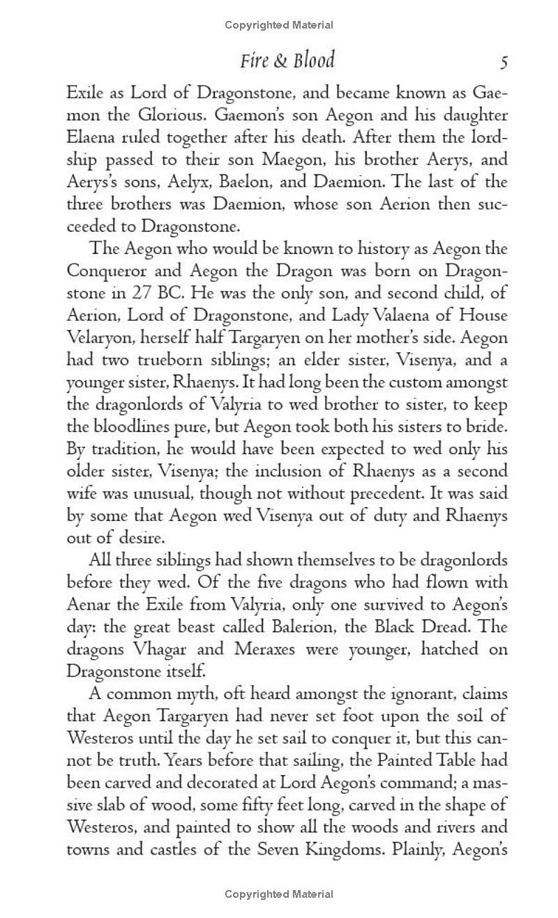 Sách ngoại văn: Fire &amp; Blood - 300 Years Before A Game of Thrones