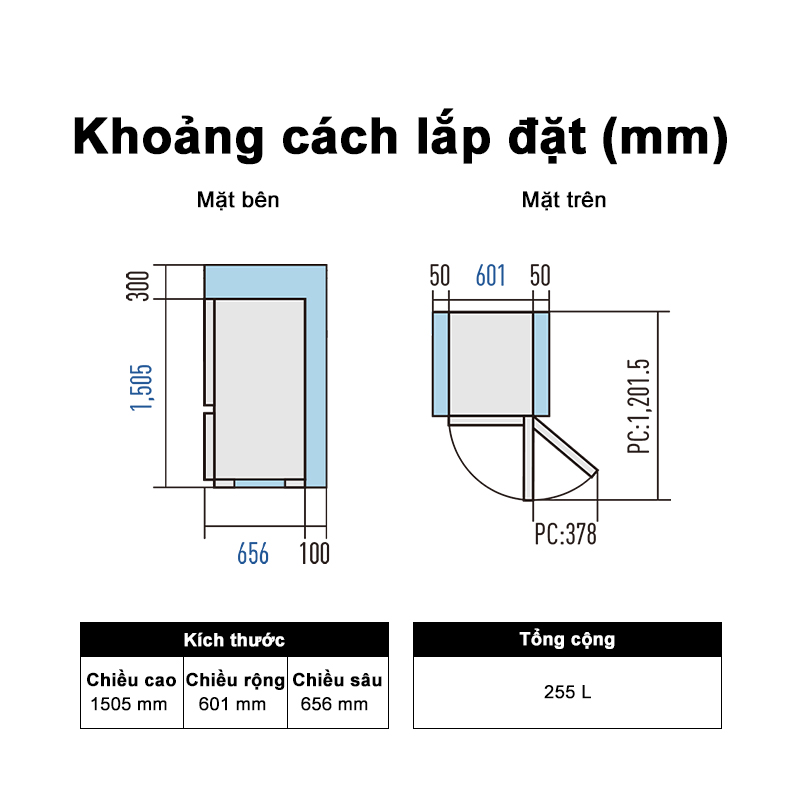 Tủ Lạnh Kháng Khuẩn Panasonic 255L NR-SP275CPSV - Cấp Đông Mềm - Siêu Tiết Kiệm - Ngăn Đá Dưới - Hàng chính hãng