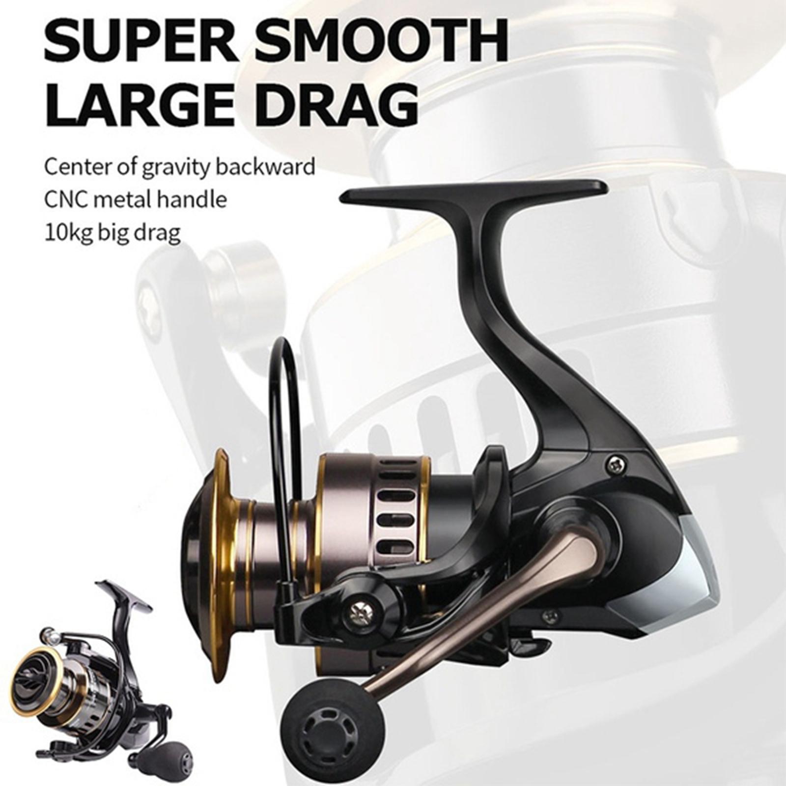 Ball Bearing Spinning Reel Metal Fishing Reel Wheel Sea Lake Fishing