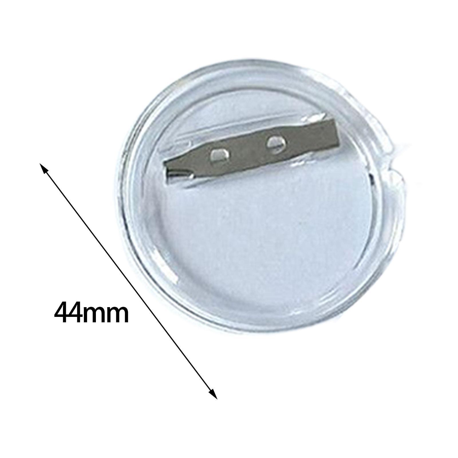 Set of 50 Button Pins Badge Gifts Jewelry Making DIY for Unisex Supplies