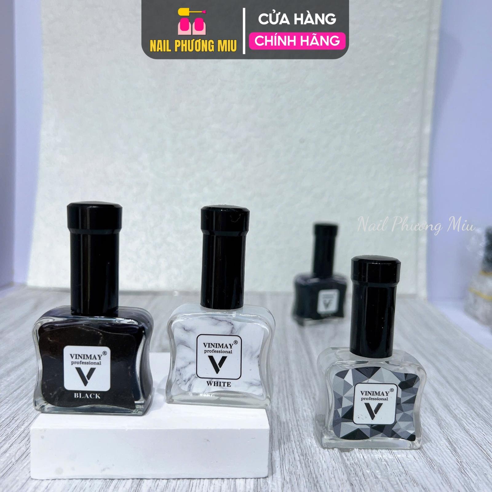 Cồn Loang Trong Suốt Vinimay 15ml, Tạo Hiệu Ứng Loang Sơn Móng Tự Nhiên, Nhanh Khô, Trang Trí Móng Tay Hàn Quốc Nữ Women
