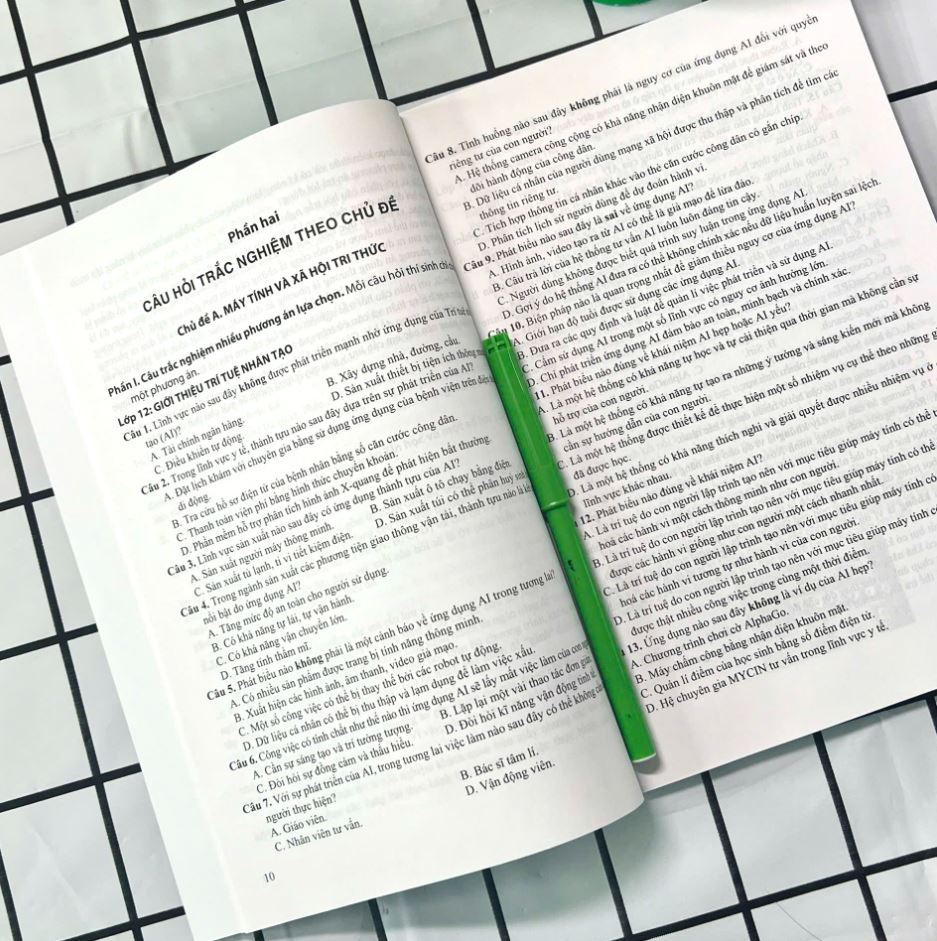 Ôn luyện trắc nghiệm thi tốt nghiệp trung học phổ thông môn Tin học