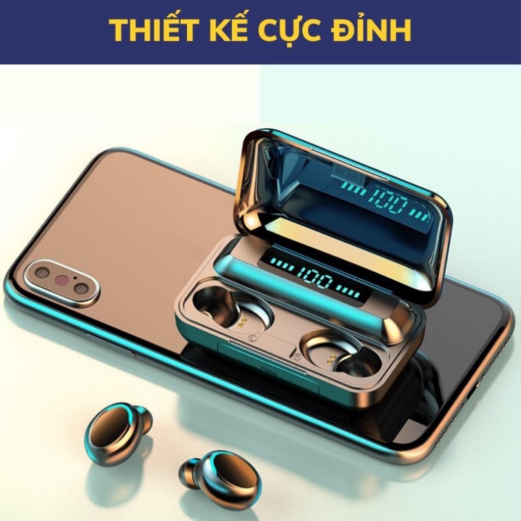 Tai Nghe Bluetooth MINPRO MF9 Pro Cảm Ứng Thông Minh Playtime Đến 22H Chống Nước Bảo hành 1 đổi 1