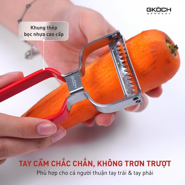 DAO NẠO RAU CỦ GKÖCH hàng chính hãng