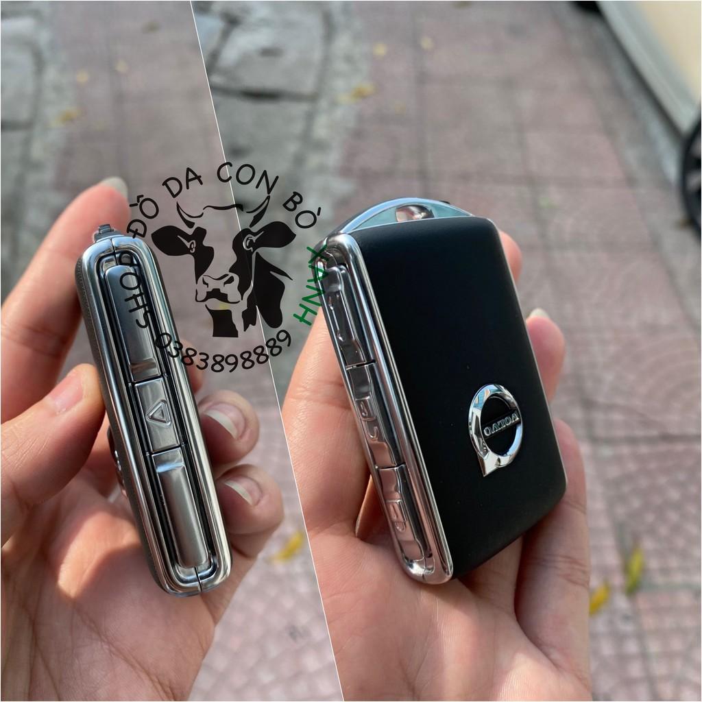 Bao da dành cho Chìa Khóa Volvo XC90, XC60, XC40, V90, S90, S60 handmade da thật 002