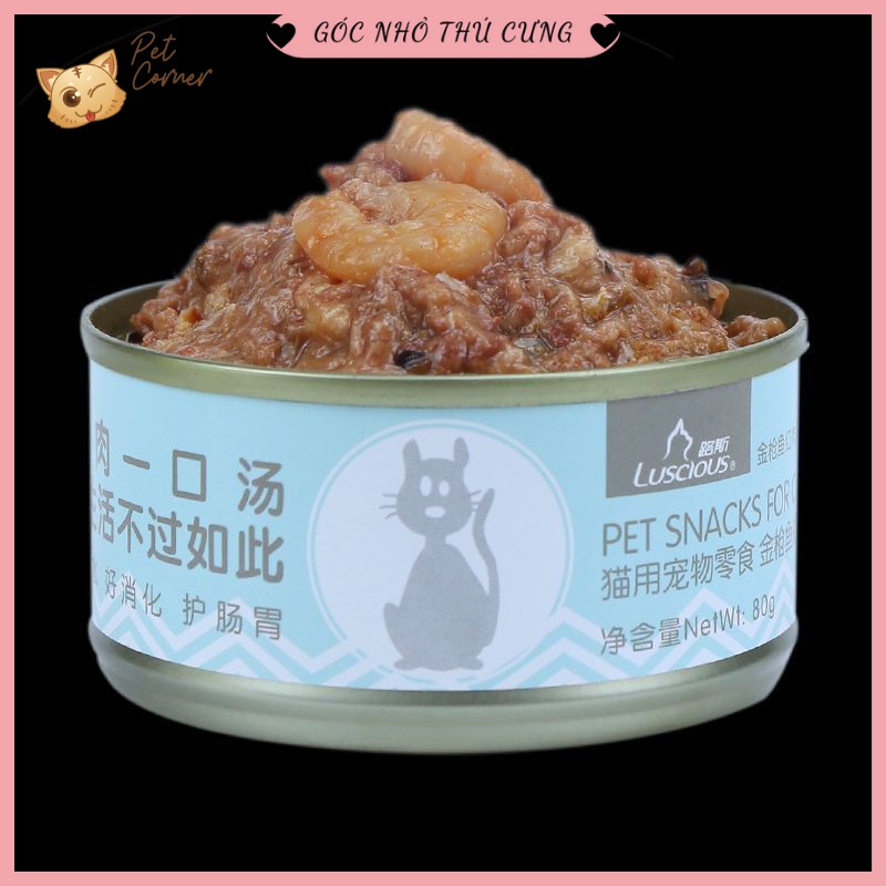 Pate cá ngừ Luscious cho mèo 80gr