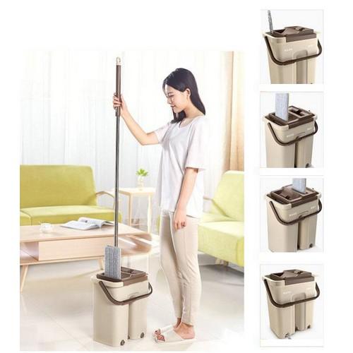 Cây lau nhà thông minh 4 in 1 Xoay 360 Độ Tiện Dụng - Hàng Chất Lượng