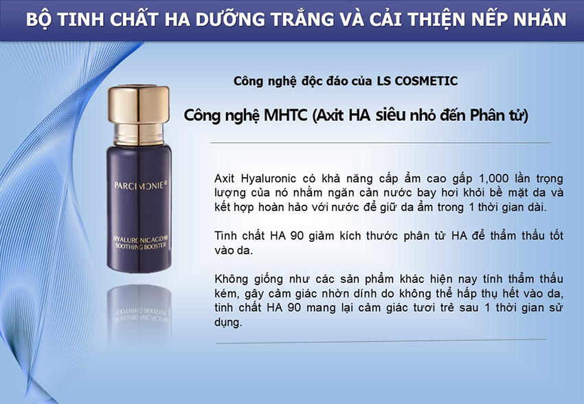 Bộ Tinh Chất HA 90 S+Miracle Dưỡng Ẩm, Chống Nhăn 15ml/lọ, Set/3 lọ