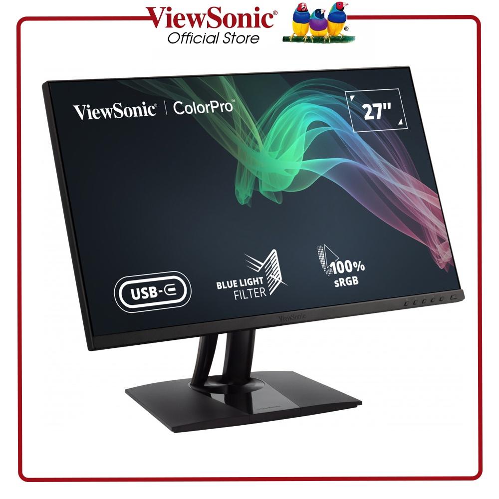 Màn hình thiết kế đồ họa ViewSonic VP2756-2K 27 inch/ 2K/ 100%sRGB /Sạc 60W - Hàng Chính Hãng