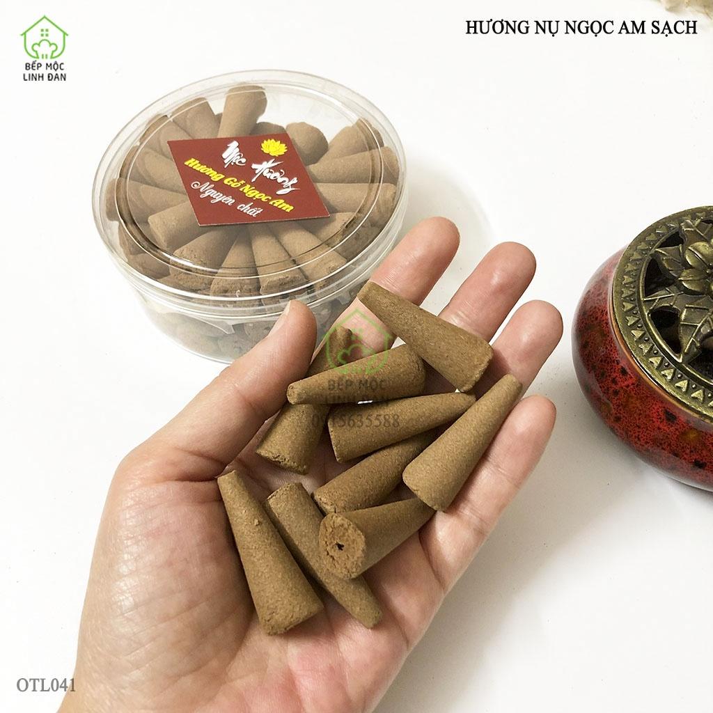 Nhang nụ gỗ Ngọc Am lên tuyết - mùi thơm lan tỏa, thư giãn - Xông trầm phong thủy - OTH041