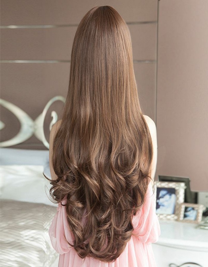 Tóc giả nữ hàn quốc tặng kèm lưới T2