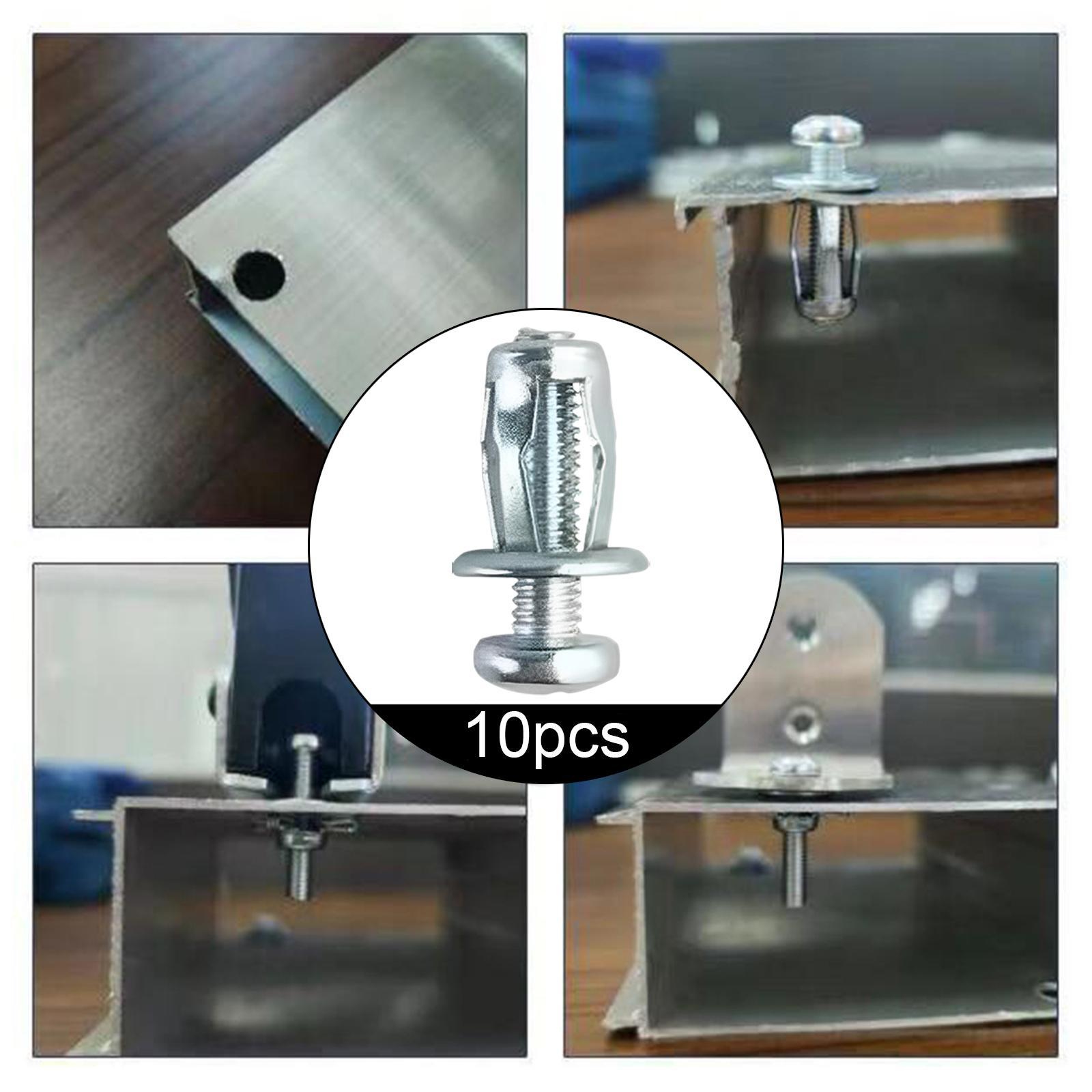 10Pcs Petal Expansion Nut Expansion Plug for Lamp Installation Wall Cabinets