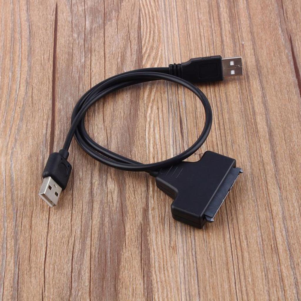 USB 2.0 to SATA Converter Adapter Cable for 2.5"Hard Drive Disk HDD Laptop