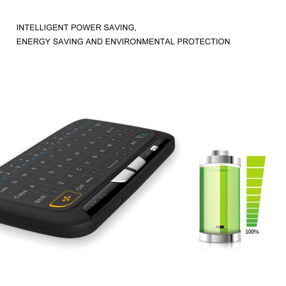 Bàn Phím Mini 2.4GHz H18 + Tặng Bàn Phím Không Dây Có Thể Điều Chỉnh Đèn Nền Bàn Di Chuột Usb Dành Cho Windows Android IOS Máy Tính Bảng IPad