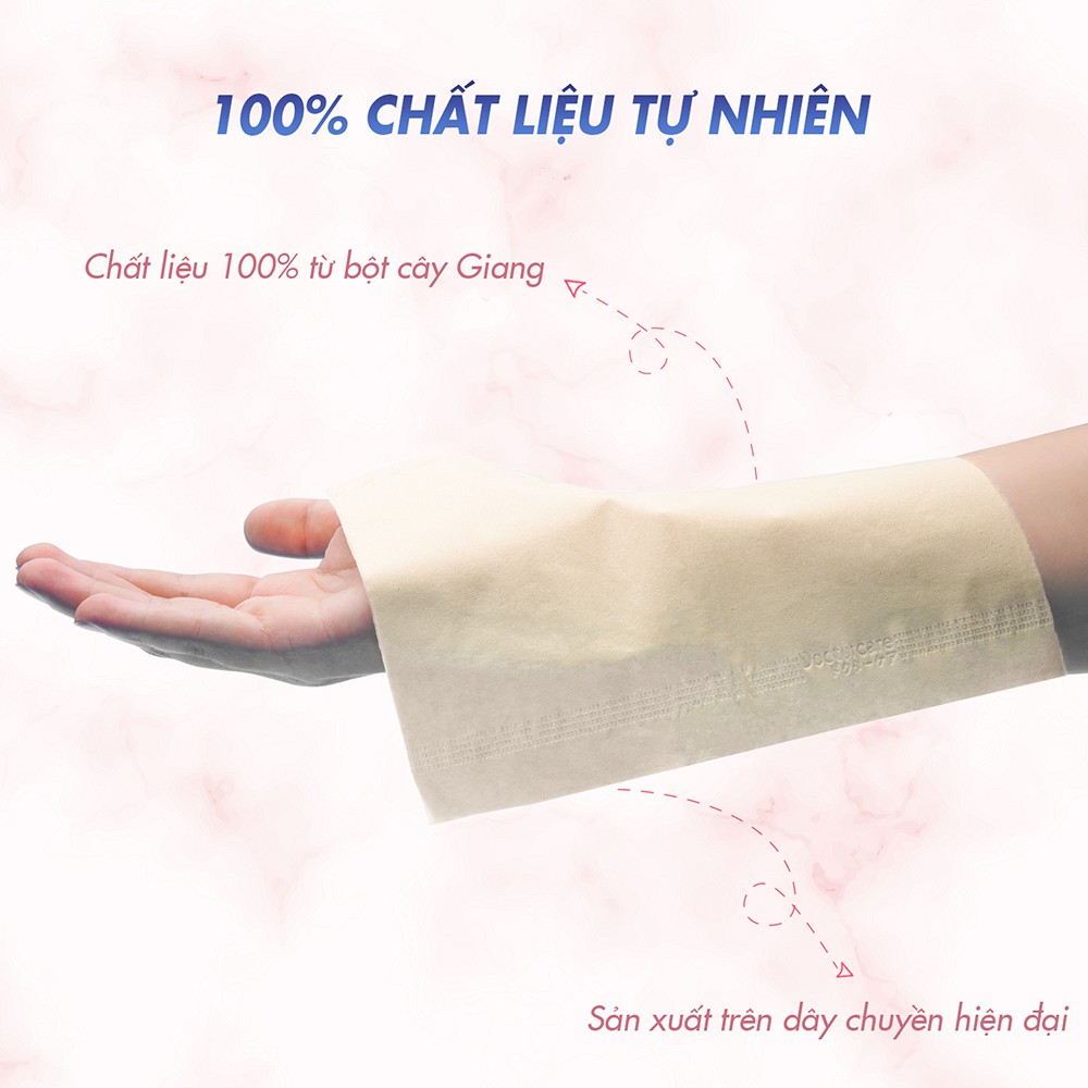 10 Bịch Khăn giấy Slisoft 4 lớp Vàng tự nhiên đa năng, giấy ăn không chất tẩy trắng an toàn cho cả gia đình