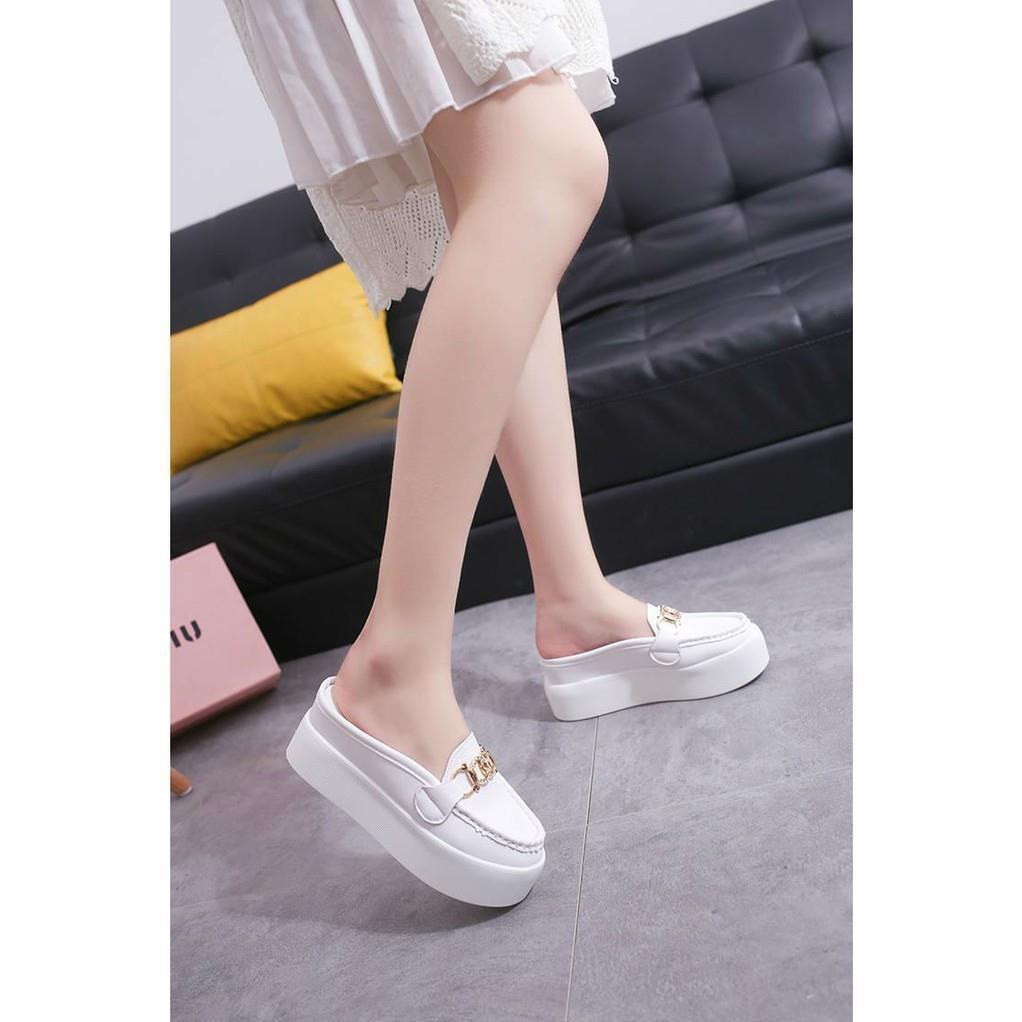 Giày Slip On Bánh Mì Phong Cách Hàn