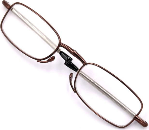 Kính xếp màu nâu tròng lão 2.5 độ_nam