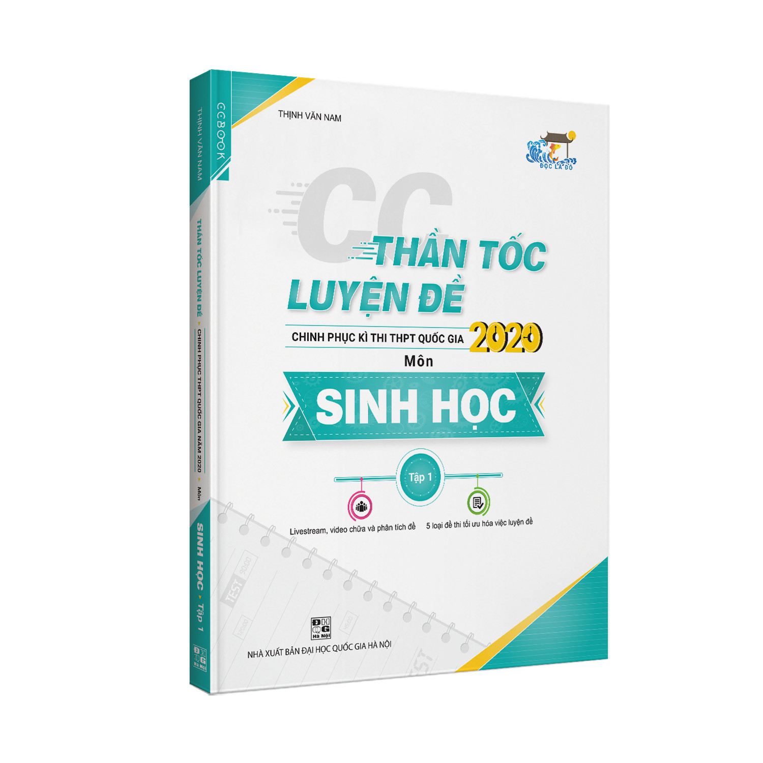 Sách - Combo khối B00: Đột phá 8+(2020) môn Sinh học + Hóa học tập 2 + Toán tập 2: Hình học + CC thần tốc luyện đề Sinh học tập 1 và Hóa học tập 2